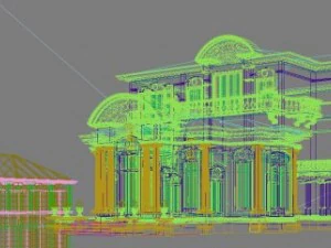architecture 808 3D Model