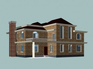 architecture 810 3D Model