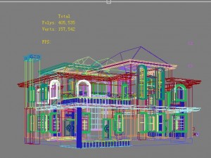 architecture 810 3D Модель
