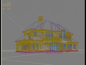 architecture 815 3D 模型