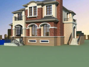 건축 818 3D 모델