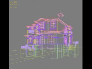 architecture 818 3D Model