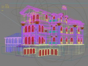 architecture 819 Modèle 3D