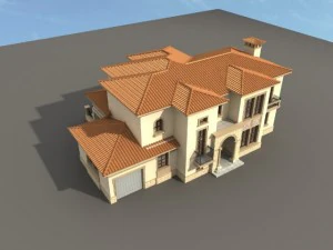 architecture 820 3D Model