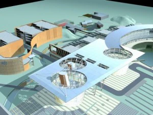 건축 822 3D 모델