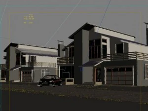 architecture 824 3D Model