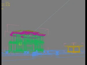 architecture 825 3D Model