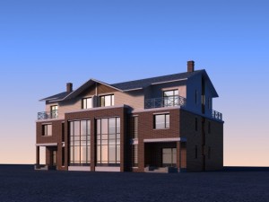 architecture 826 3D 모델