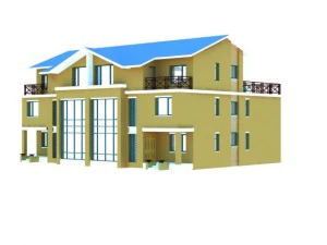 건축 827 3D 모델