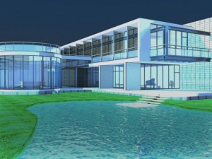 architecture 828 3D Model