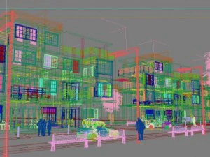 architecture 830 3D Model