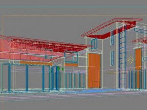 architecture 832 3D मॉडल