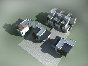 건축 833 3D 모델