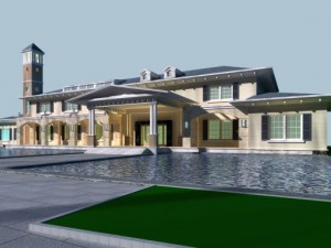 architecture 834 3D Model