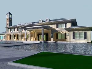 건축 834 3D 모델