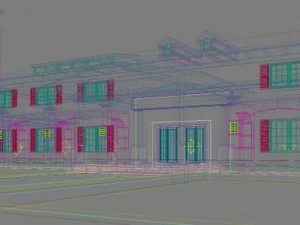 architecture 834 3D Model