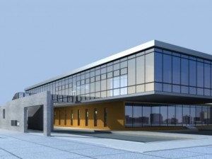 architecture 836 3D Model