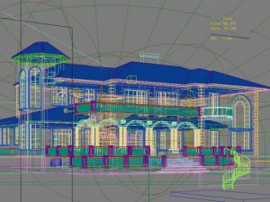 architecture 837 Modèle 3D