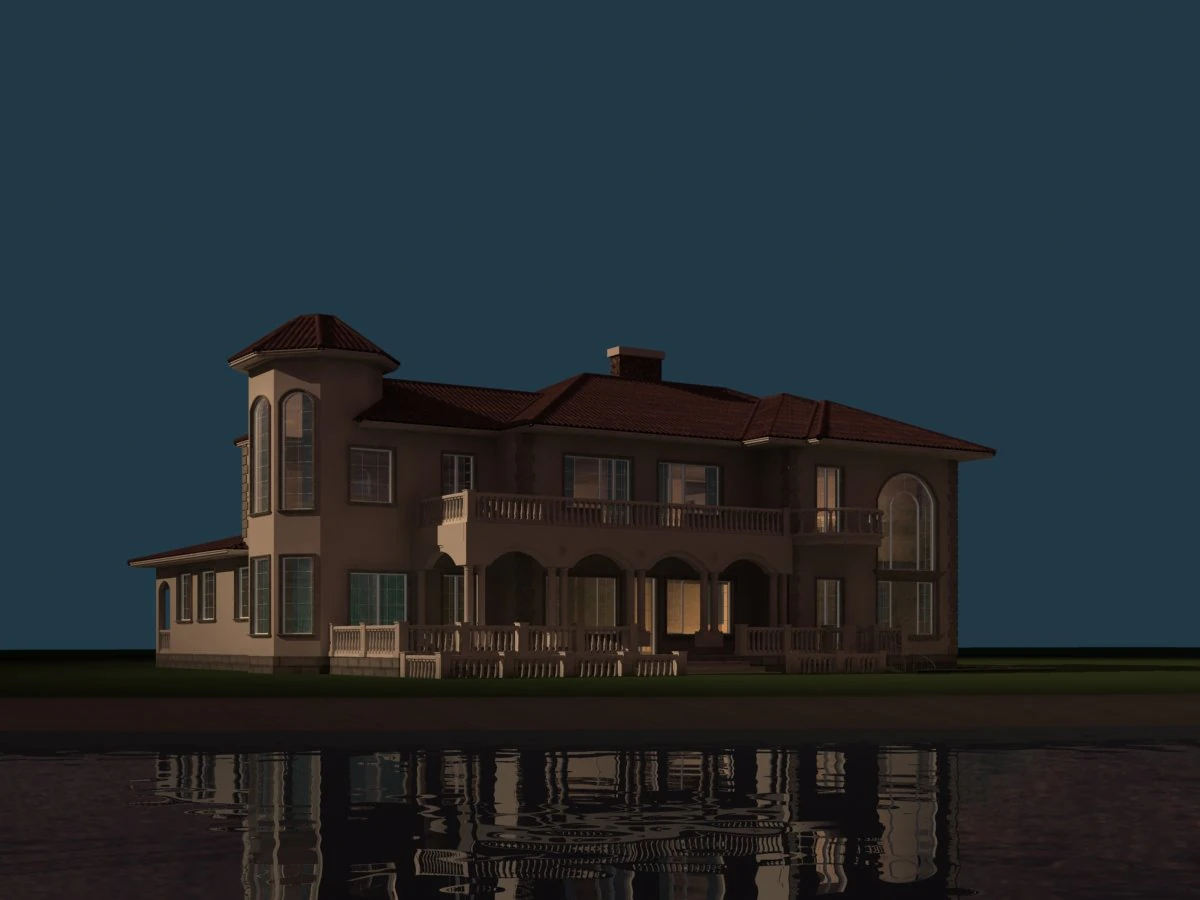 architecture 838 3D Model .c4d .max .obj .3ds .fbx .stl .blend 