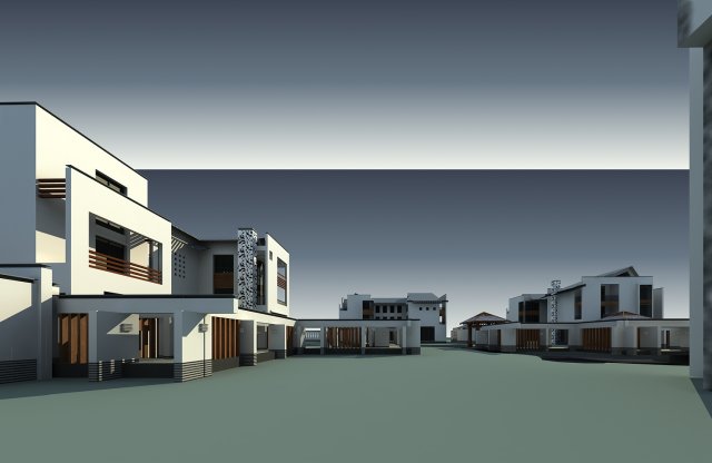 architecture 839 3D Model .c4d .max .obj .3ds .fbx .stl .blend 