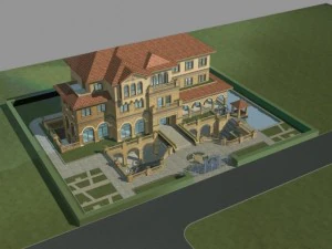 architecture 842 3D Model