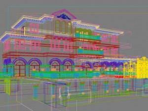 architecture 842 3D Модель