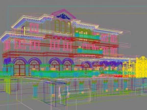 architecture 842 3D Model