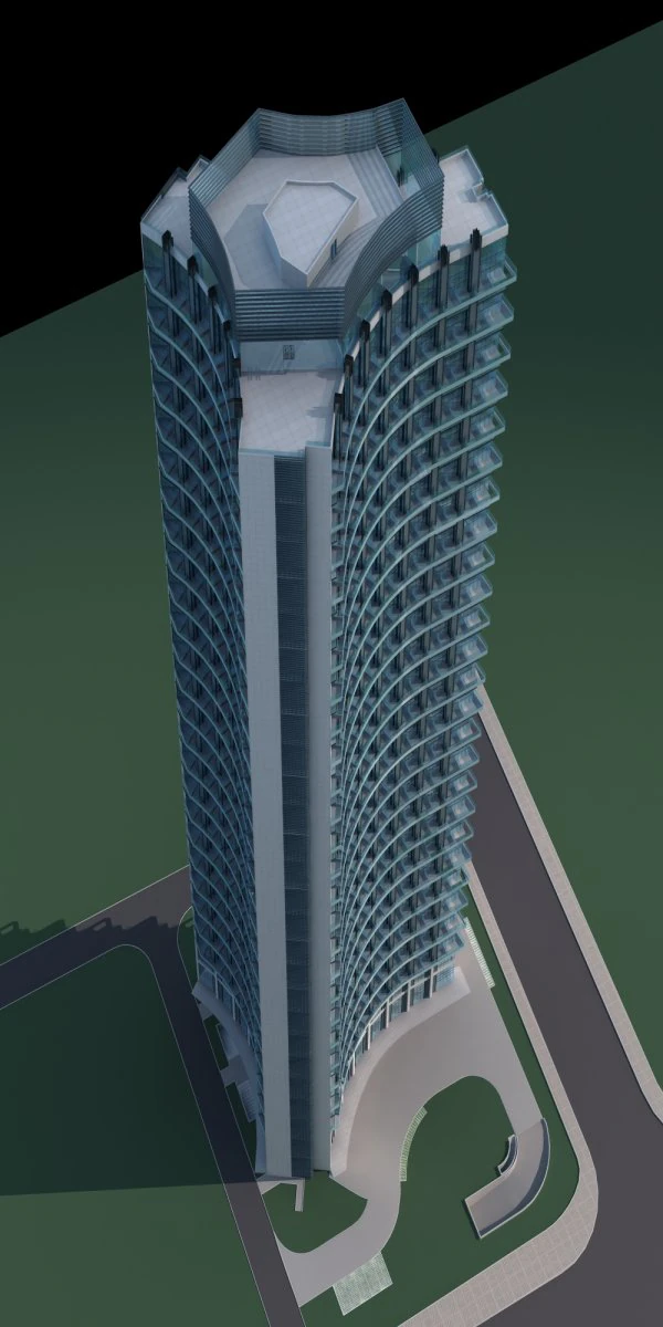architecture 847 3D Model .c4d .max .obj .3ds .fbx .stl .blend 