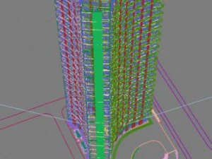 architecture 847 3D Model
