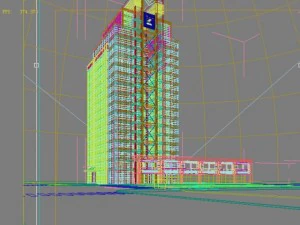 architecture 848 3D Model