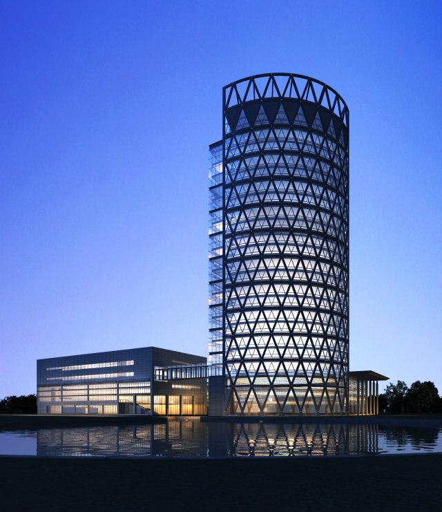 architecture 849 Model 3D .c4d .max .obj .3ds .fbx .stl .blend 