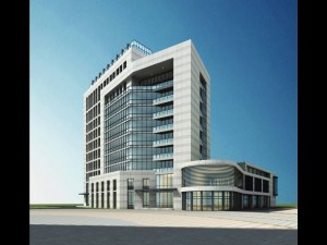 architecture 855 3D Model