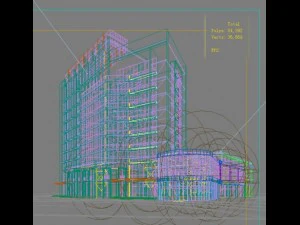 architecture 855 3D Model