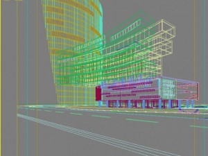 architecture 855 3D Модель