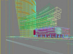 architecture 855 3D Model