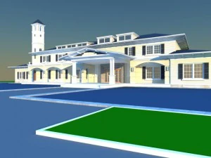 건축 858 3D 모델