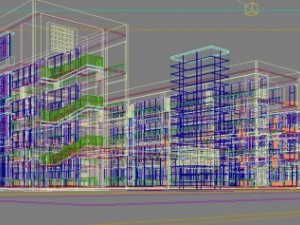 architecture 864 3D 模型
