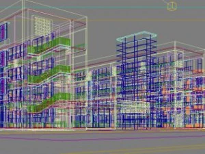 architecture 864 3D Model