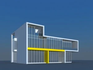 건축 869 3D 모델