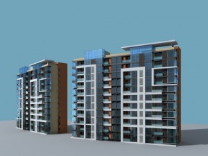 architecture 870 3D Model