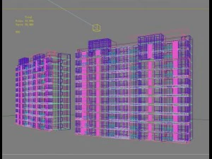 architecture 870 3D Model