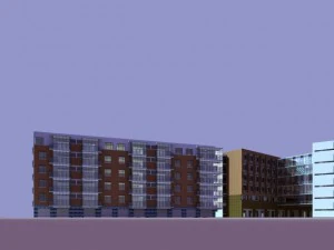 건축 871 3D 모델