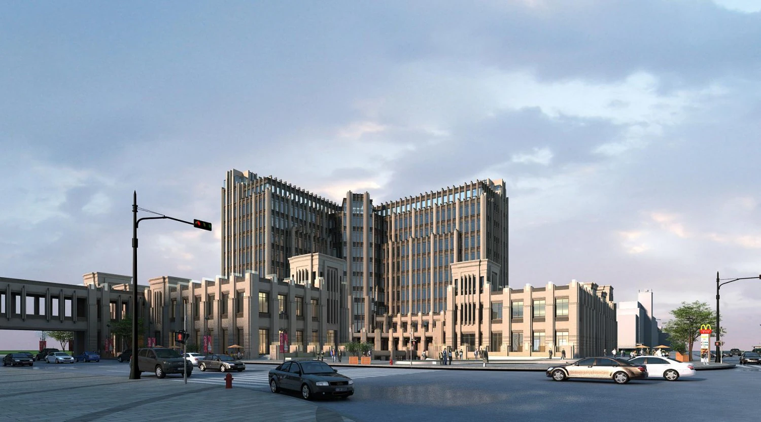 architecture 873 3D Model .c4d .max .obj .3ds .fbx .stl .blend 