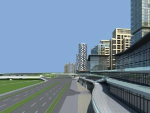 건축 874 3D 모델