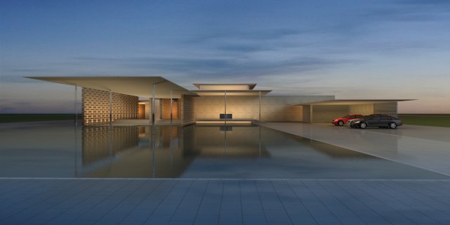 architecture 879 3D Model .c4d .max .obj .3ds .fbx .stl .blend 