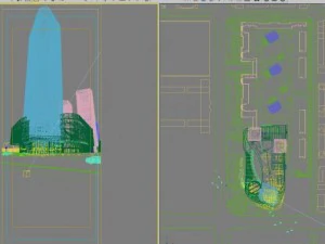 architecture 880 3D Model