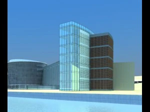 architecture 882 3D Model