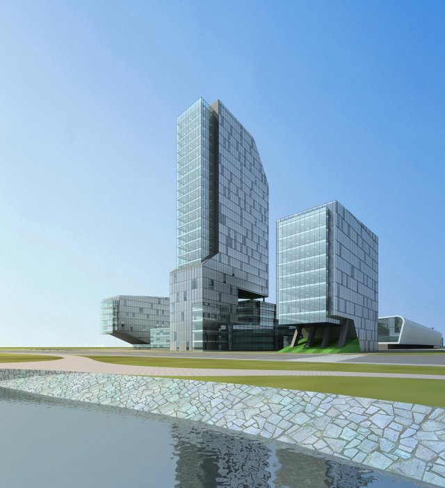 architecture 883 Modèle 3D .c4d .max .obj .3ds .fbx .stl .blend 