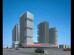 건축 884 3D 모델