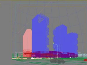architecture 884 3D Model